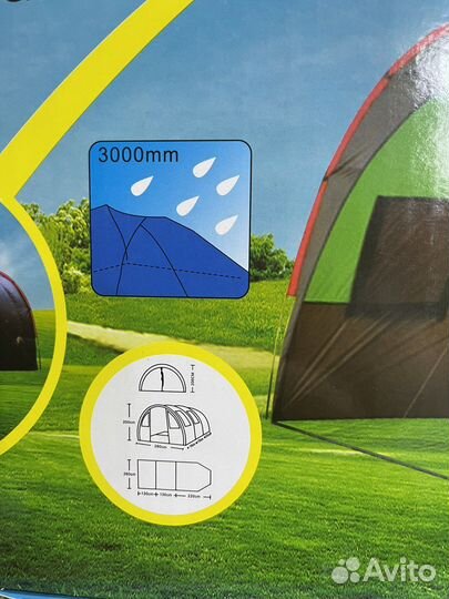 Палатка огромная летняя