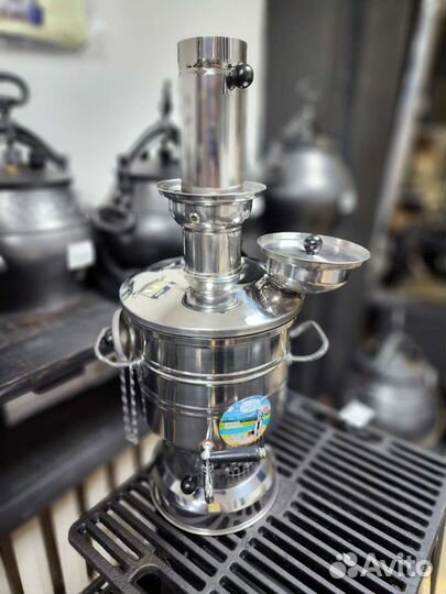 Самовар 3.5л 1 чаша