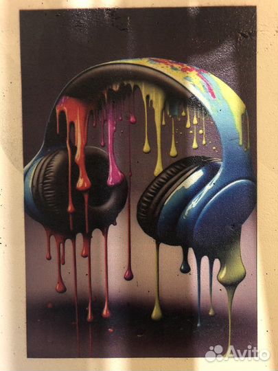 Роспись стен, печать на холсте