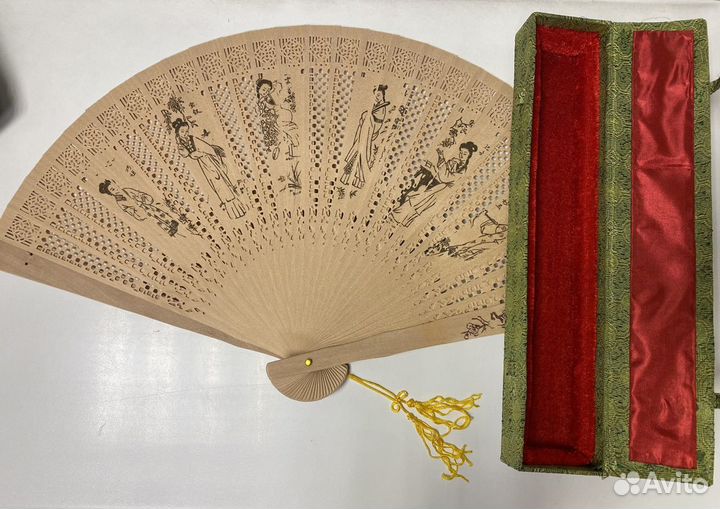 Веер бамбук новый