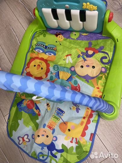 Музыкальный коврик пианино