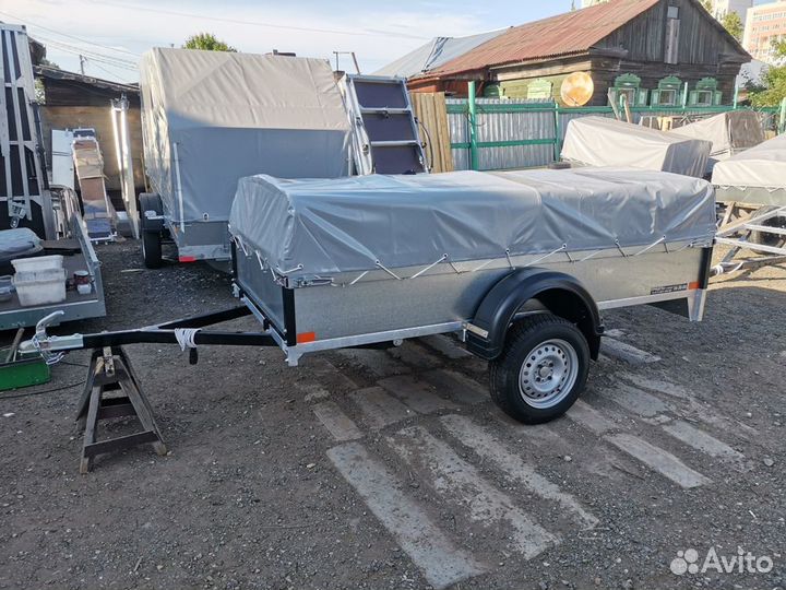 Прицеп легковой Б-2.5 алтай 2.55х1.3 тент аэро