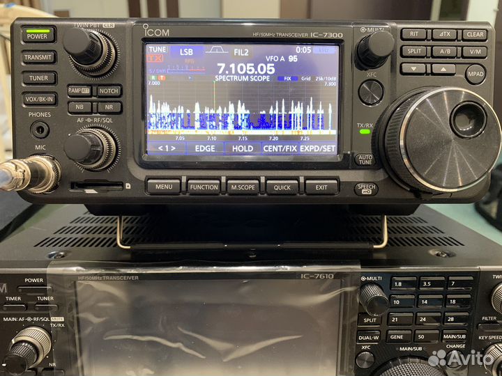 Кв трансивер icom IC 7300