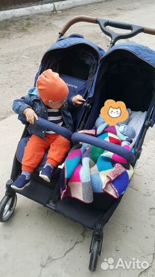 Прогулочная коляска для двойни или погодок