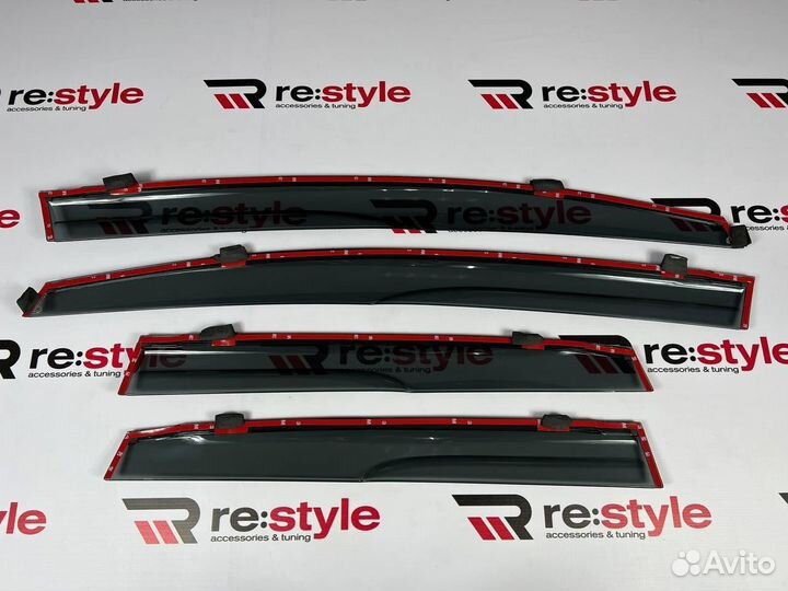 Ветровики Honda Fit/Jazz 07-13г