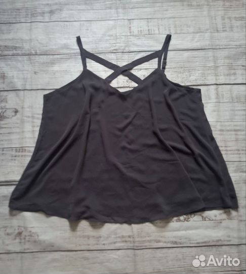 58-60 размер, майка/блузка шифоновая Torrid, США