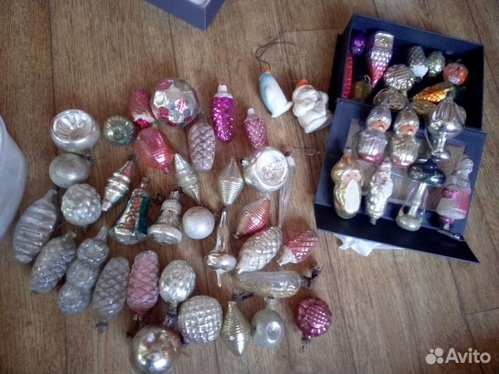 Елочные игрушки СССР