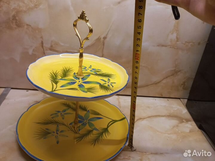 Ваза фруктовница двухярусная