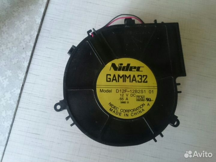 Кулер nidec от AEG