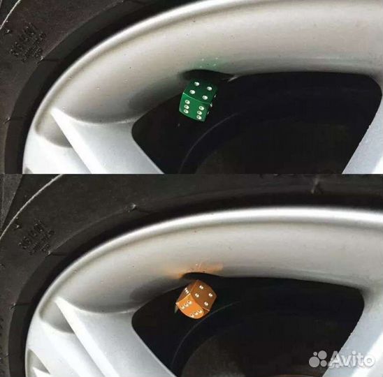 Колпачки на вентиль(авто/мото/вело)