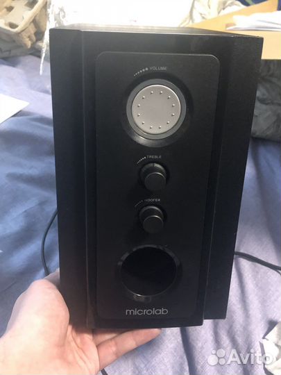Колонки для компьютера microlab с сабуфером