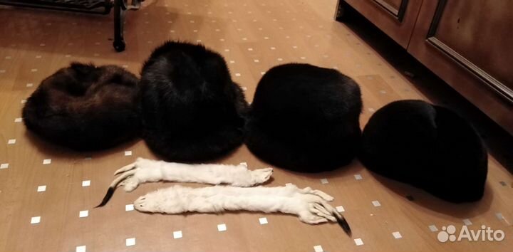 Шапка норковая женская