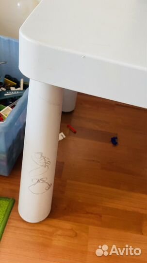 Стол детский икея маммут