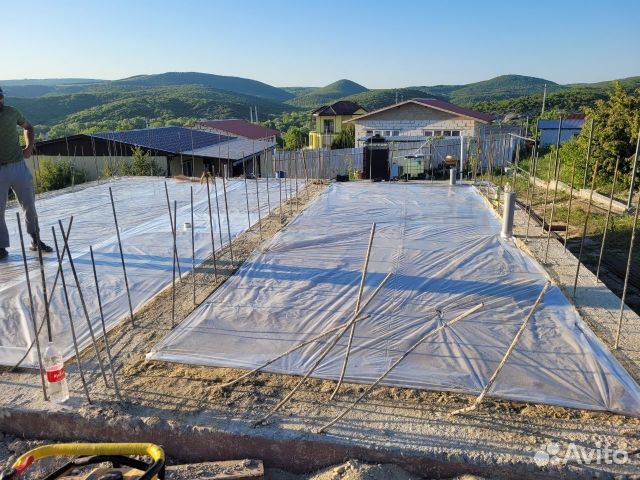 Строительство фундамента