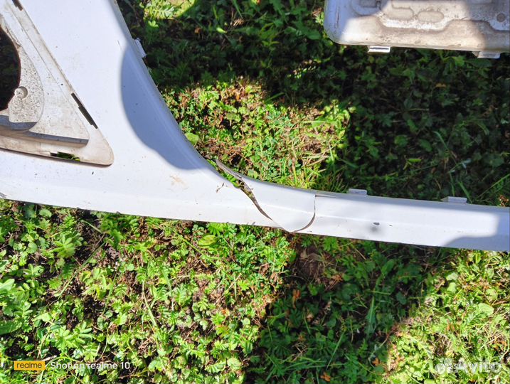 Бампер renault logan 1