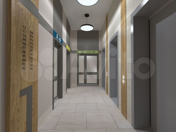 1-к. квартира, 43,2 м², 19/23 эт.