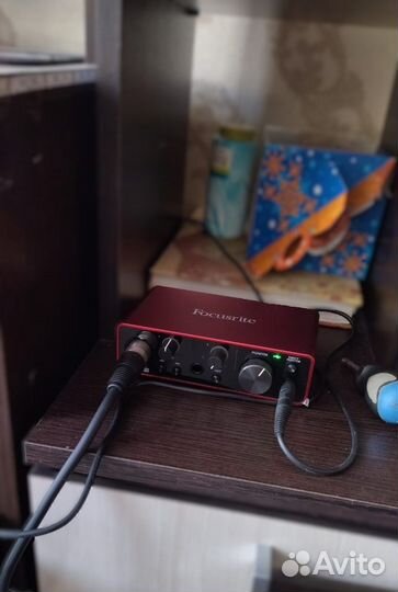 Набор rode NT1-A + Focusrite Scarlett Solo 3rd
