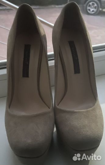 Туфли женские 36 размер замшевые