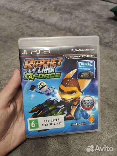 PS3 Ratchet & Clank: QForce б/у