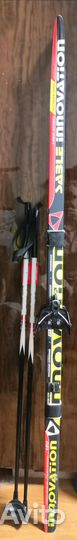 Продам комплект лыжи + палки