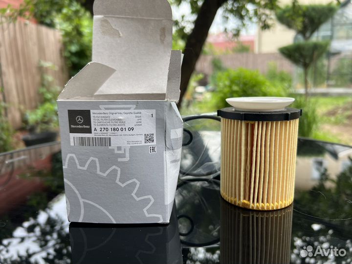 Фильтр масляный Mercedes c-180