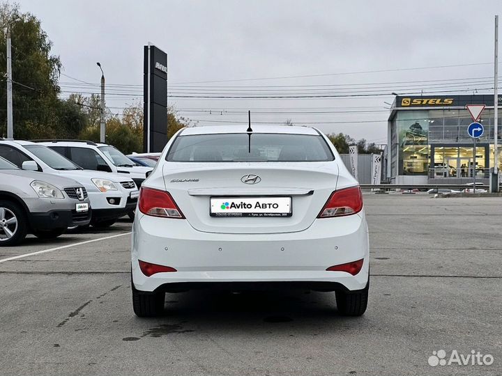 Hyundai Solaris 1.6 МТ, 2016, 197 000 км