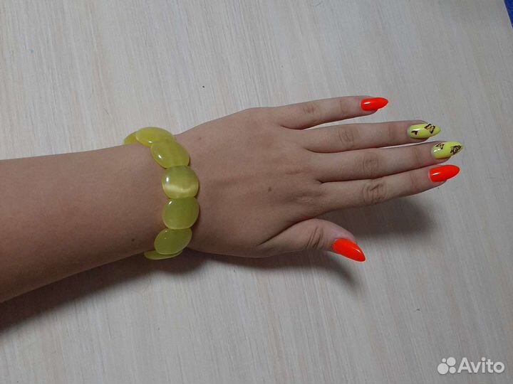 Браслеты кошачий глаз