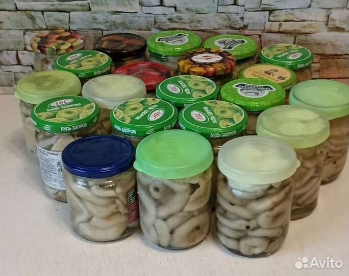 Грузди солёные