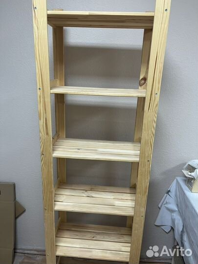 Полки стеллажи деревянные бу