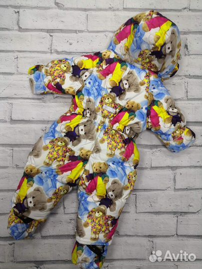 Новый зимний комбинезон 62 68 74см