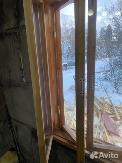 Деревяные окна
