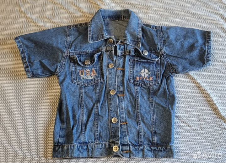 Джинсовка детская 116