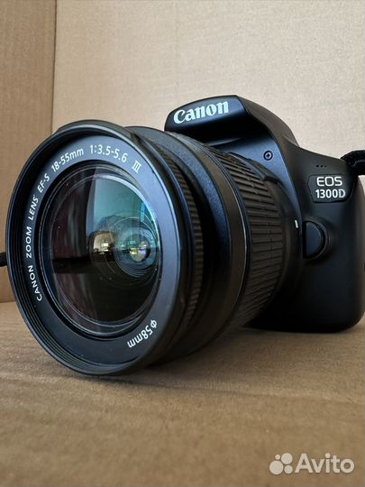 Зеркальный фотоаппарат canon eos 1300d