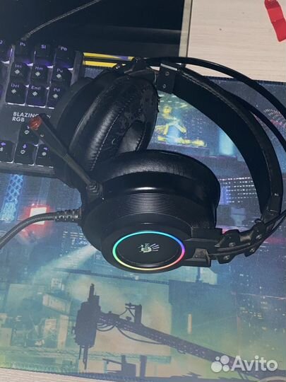 Наушники игровые bloody g528c