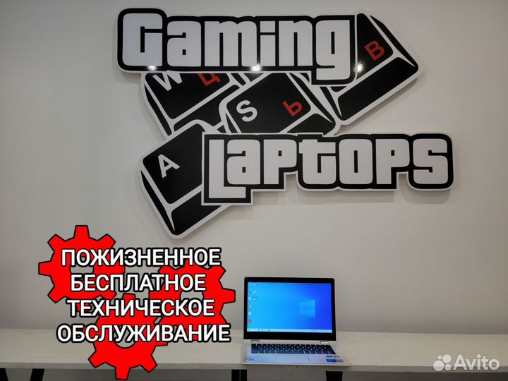 Мощный трансформер Lenovo i7/R5 2Gb/SSD