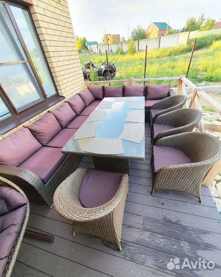 Мебель из искусственного ротанга