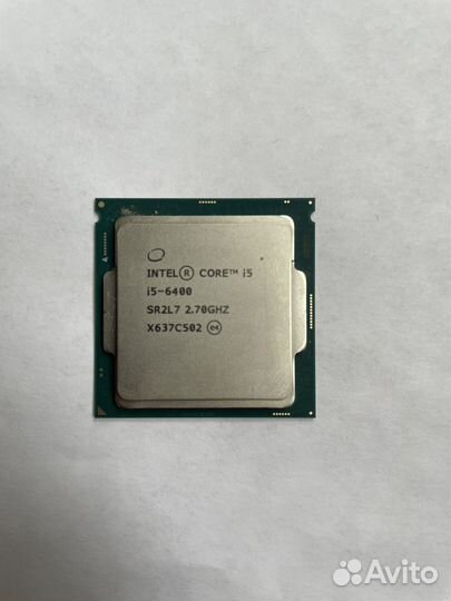 Процессор intel core i5-6400 и материнская плата