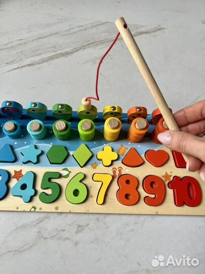 Развивающие деревянные игрушки