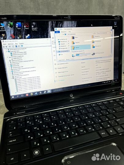 Ноутбук hp pavilion dv6-7056er / i7/8Gb/SSD 512