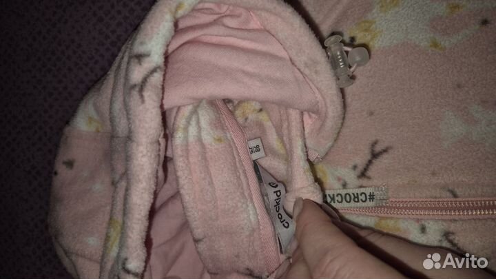 Флисовый комбинезон crockid 86 92