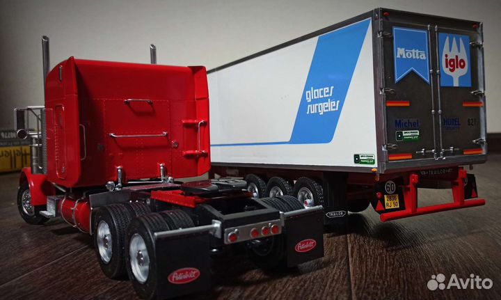 Peterbilt-378 (italeri/моделист) с полуприцепом
