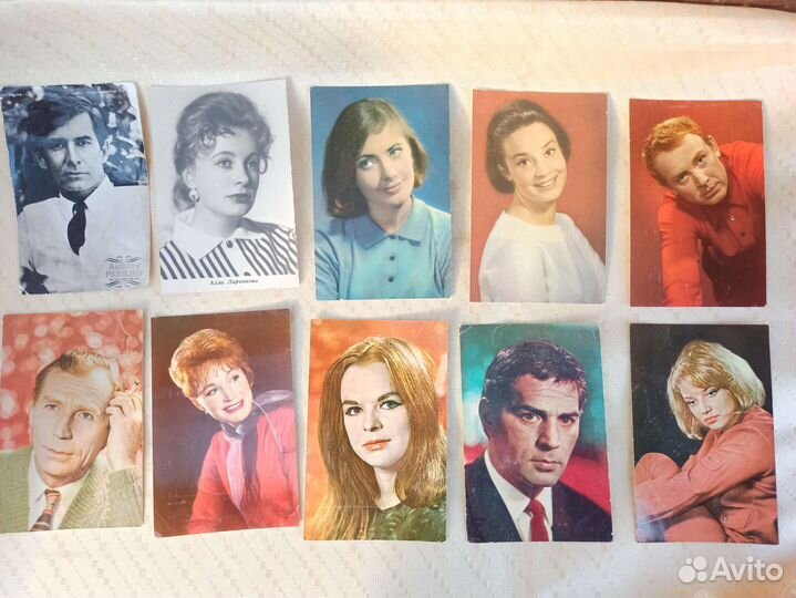 Открытки актеры СССР
