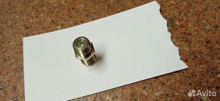 Переходник (бочка) F (мама) - F (мама). 10штук