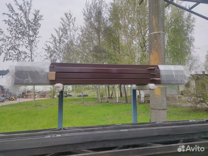 Столб 60х60 для забора из профильной трубы