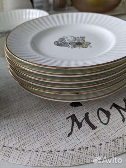 Сервиз кофейный из костяного фарфора