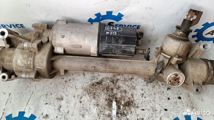 Mercedes W213 16- Рейка рулевая 0748