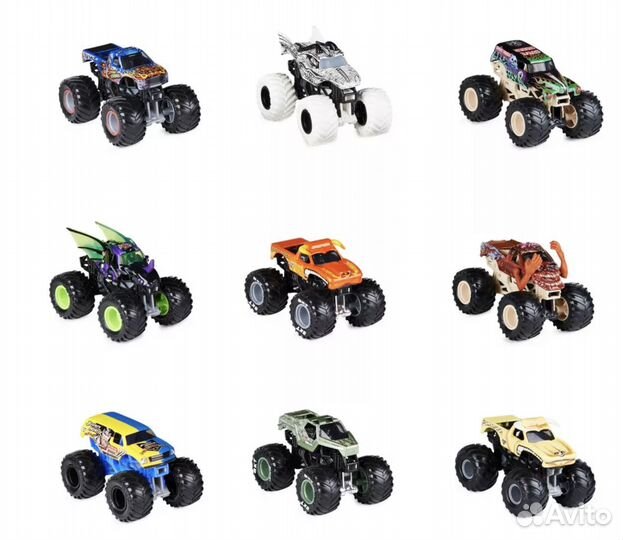 Monster Jam подарочный набор игрушечных машинок