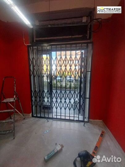 Раздвижные решетки на лифтовые кабины