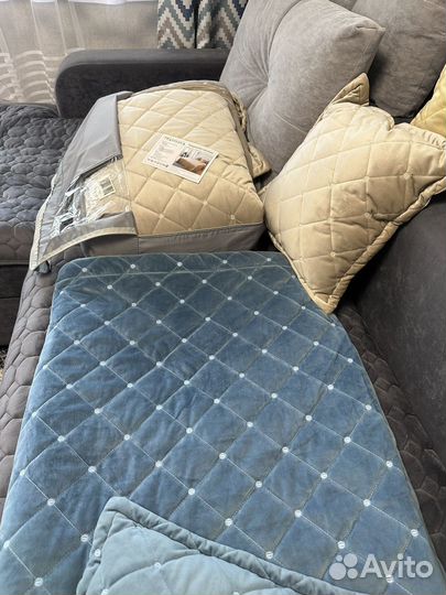 Покрывало плед на двуспальную кровать