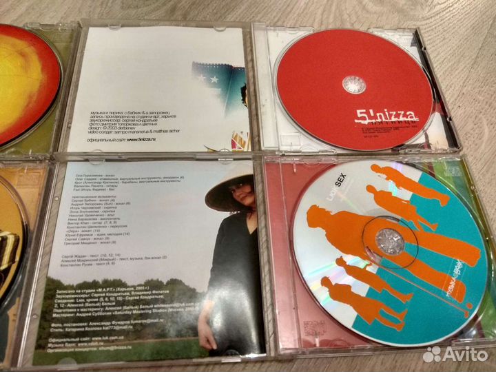 5'nizza, С. Бабкин, Lюк Диски лейбла 